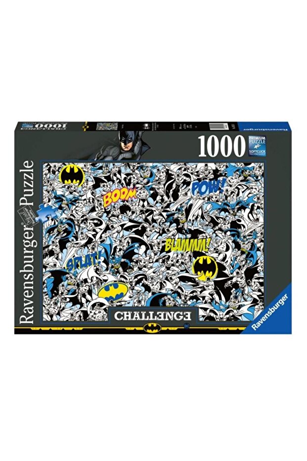 1000 Parça Puzzle Batman Chal - 1