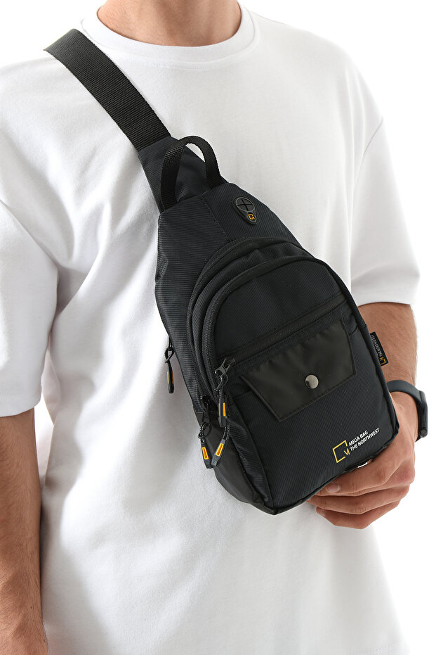 M 1034 Mega Bag Unisex Chest Crossbody Bag, Body Bag
