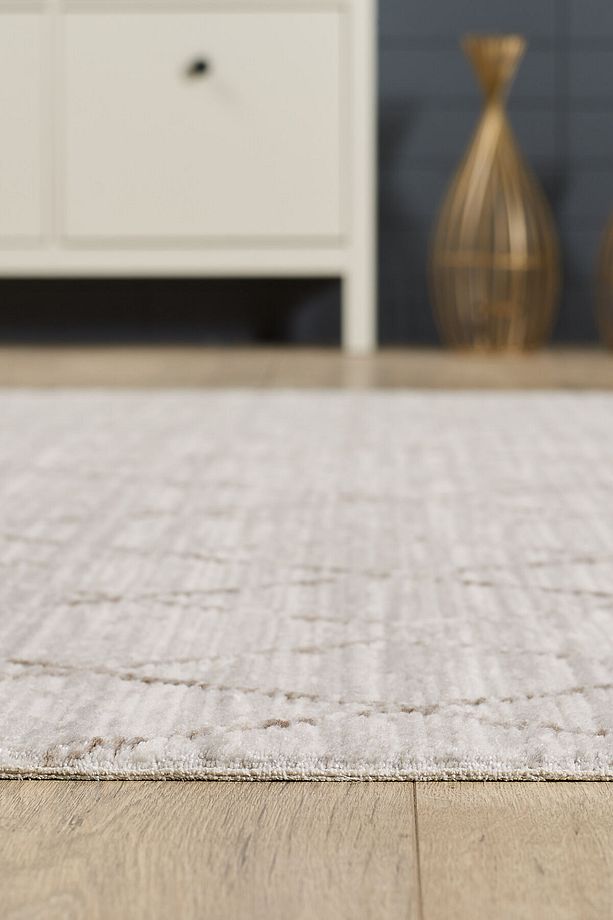 Nera - Pebble Takma Saçaklı Modern Halı - 5