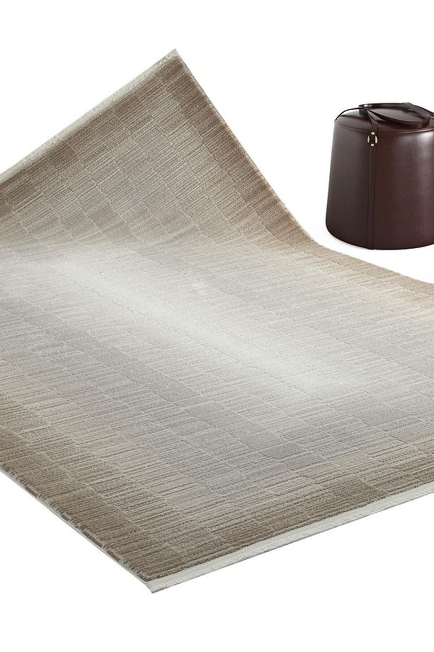 Pena - Flax Çizgi Desenli Saçaklı Mutfak Halısı - 6