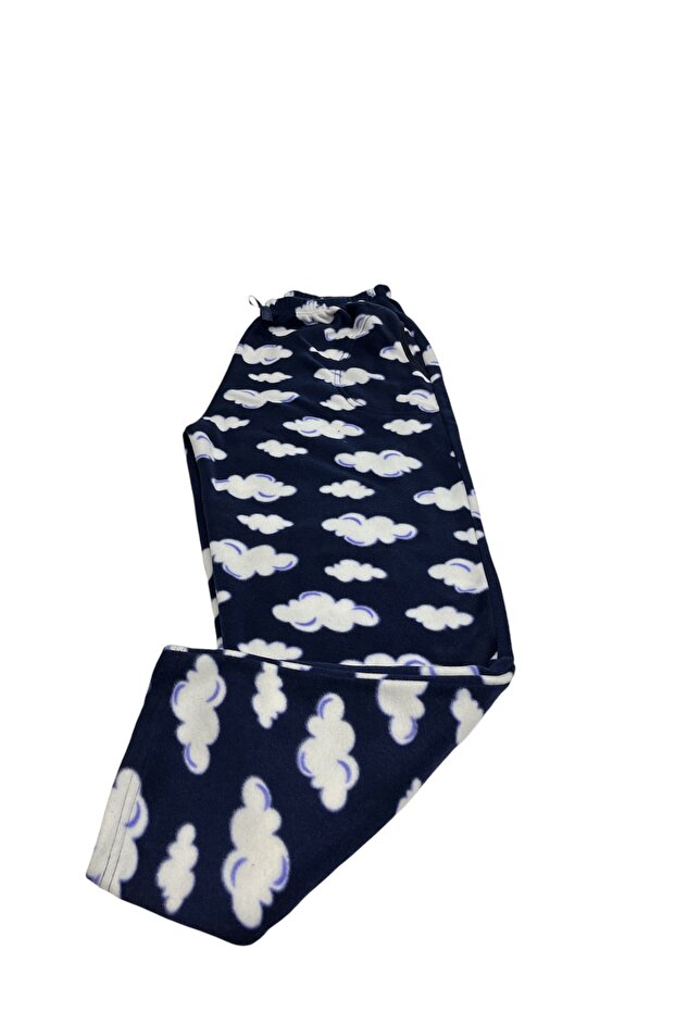 Winter Plus Size Fleece Pajama Bottom - Elastic Waist, 1St Class Single Bottom - 1