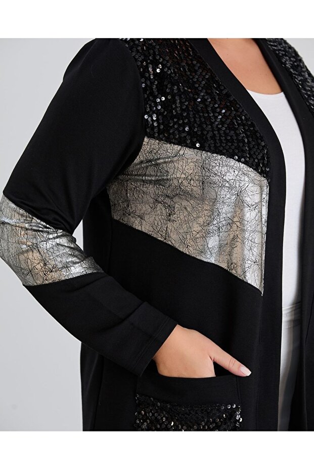 Large Size Pirilted Jacket - 2