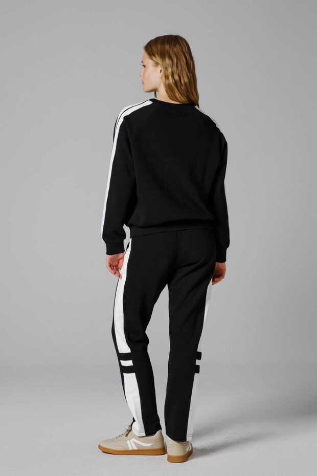 Kadın Sweatshirt Siyah - 3