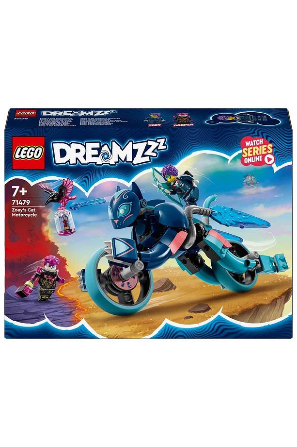 DREAMZzz Zoey’nin Kedi Motosikleti 71479 – 7 Yaş ve Üzeri Çocuklar için 2 Minifigür İ - 3