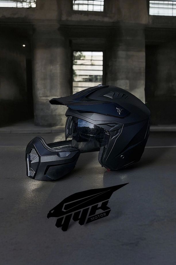 X1-x Seul Kask Matt Black - 3