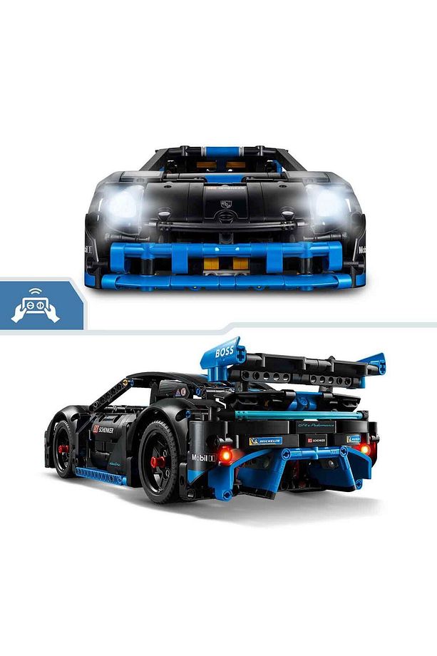 Technic Porsche GT4 e-Performance Yarış Arabası 42176 – 10 Yaş ve Üzeri Çocuklar İçin - 5