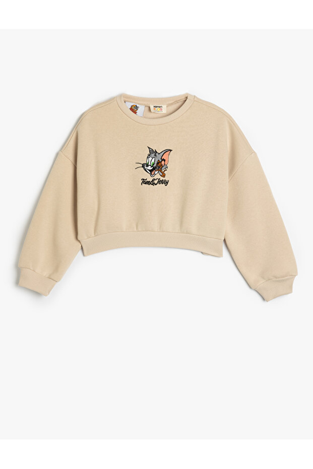 Tom and Jerry Sweat Licensed Crew Neck Long Sleeve