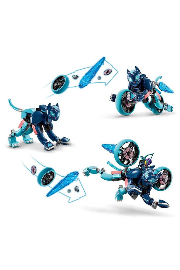 DREAMZzz Zoey’nin Kedi Motosikleti 71479 – 7 Yaş ve Üzeri Çocuklar için 2 Minifigür İ - 5