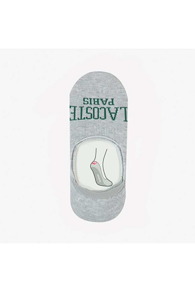 Men's Printed Gray Socks