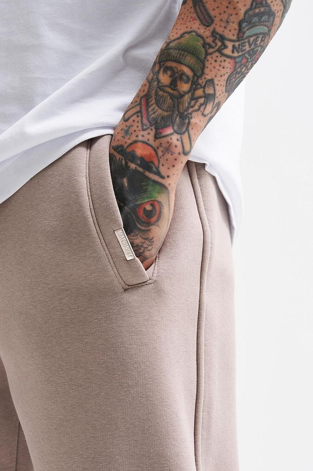 Erkek Basic Jogger Relaxed Açık Gri Eşofman Altı - 3