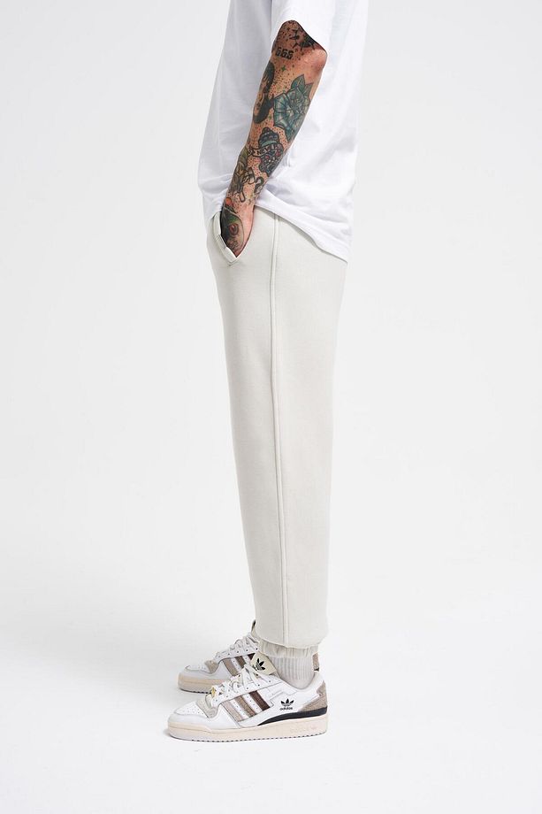 Erkek Basic Jogger Relaxed Gri Eşofman Altı - 3