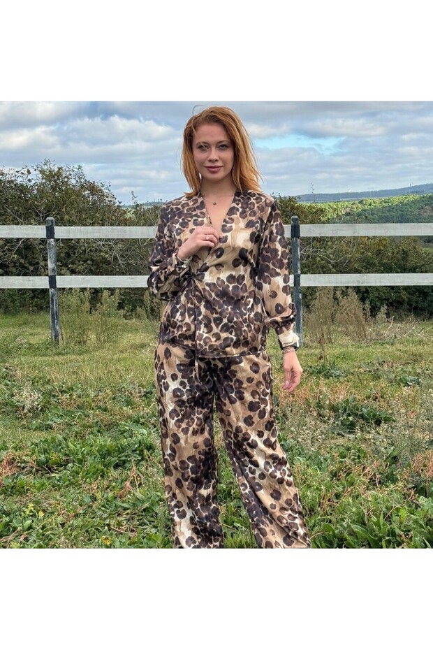 Leopard Pattern Suit - 5