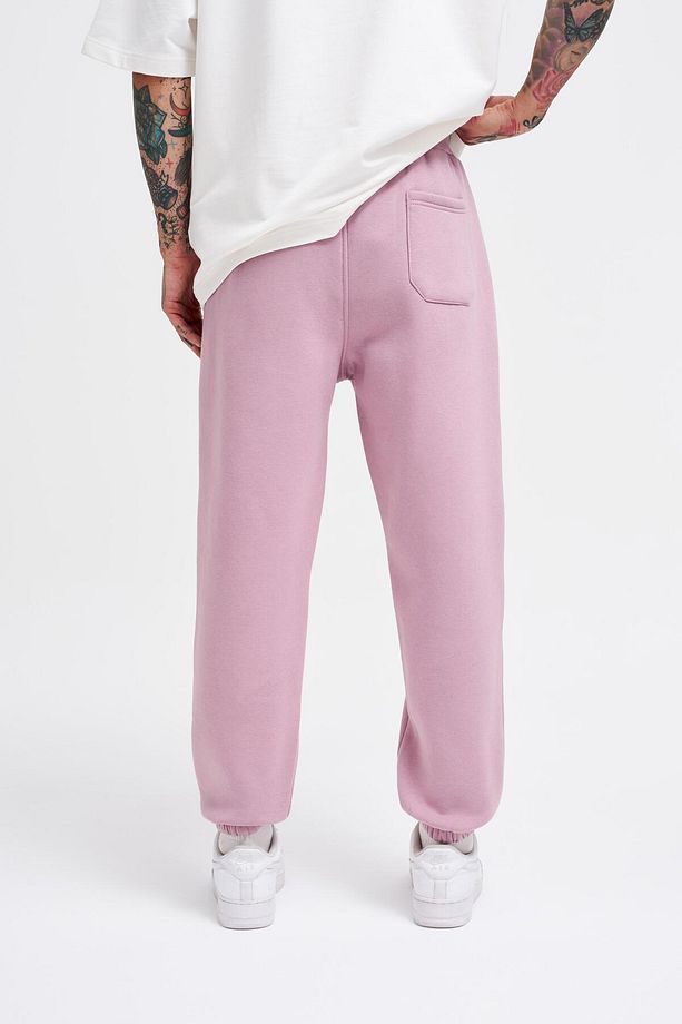 Erkek Jogger Regular Pembe Eşofman Altı - 4