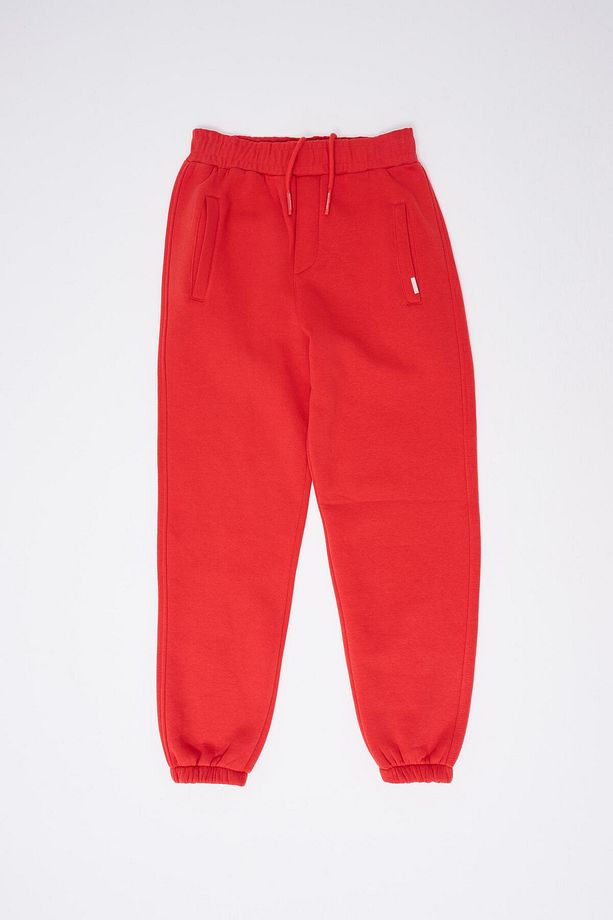 Erkek Jogger Regular Açık Kırmızı Eşofman Altı - 7