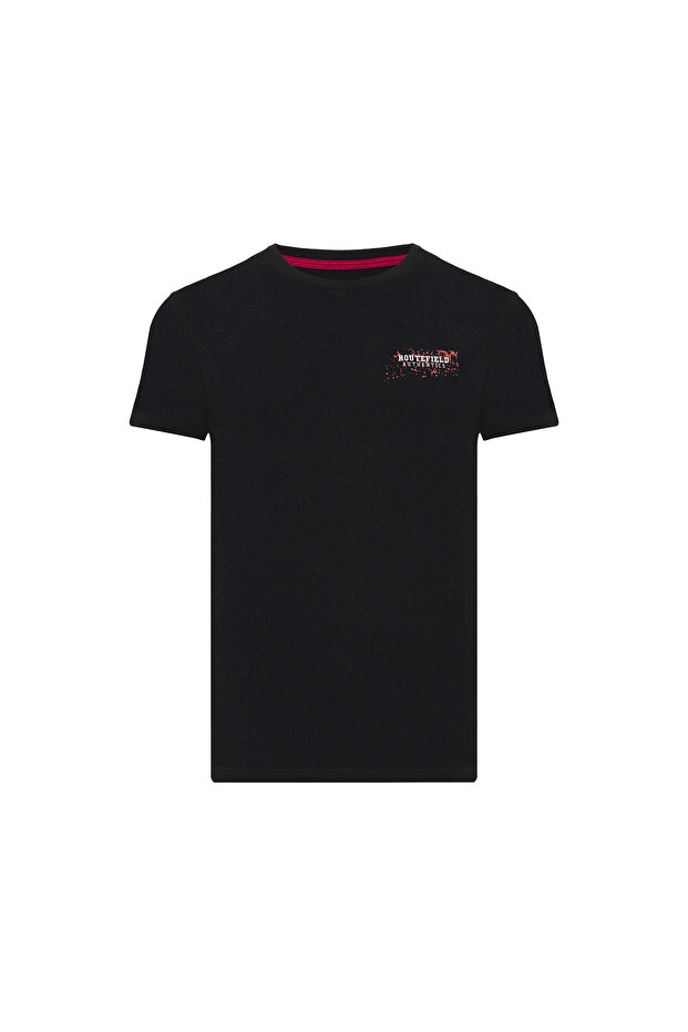 Tram Men's Black T-Shirt Men's T-Shirt Rftram23