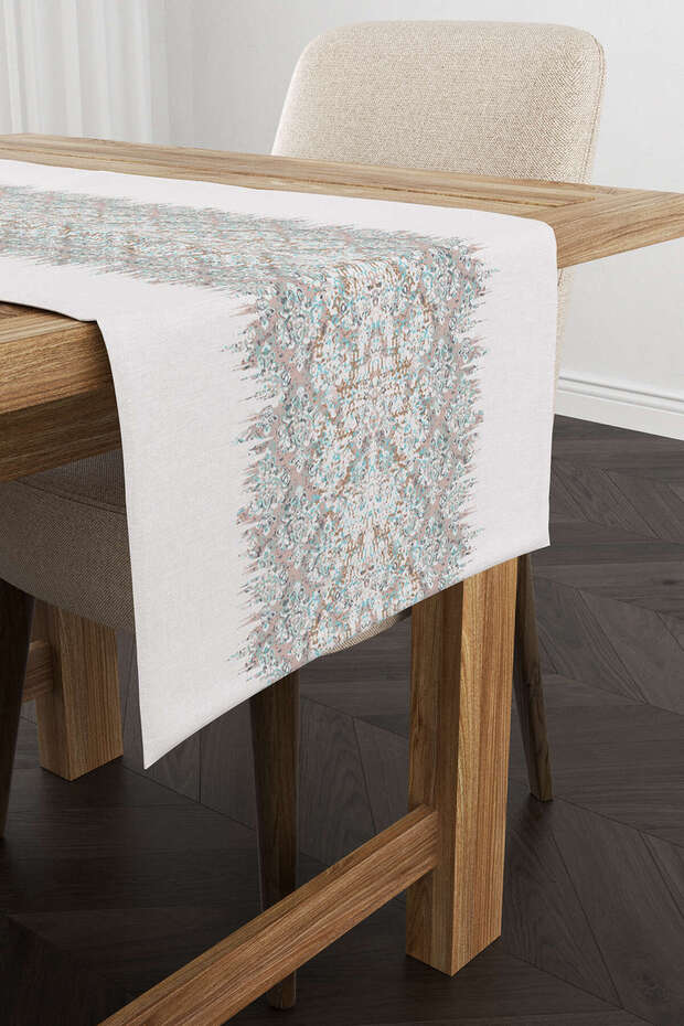 عداء منقوش باللون الرمادي الفيروزي - Cgh130-rn - 1