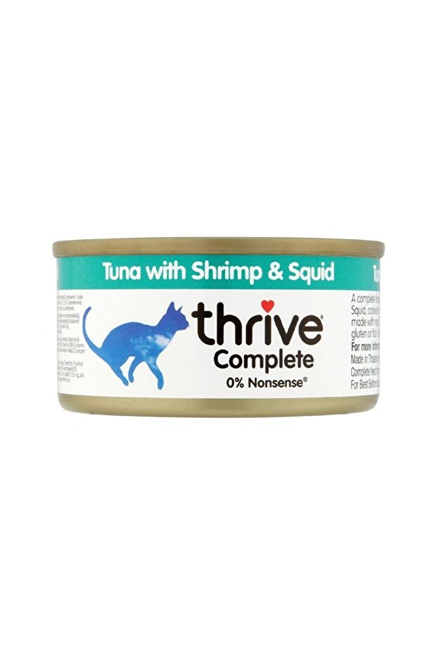 Complete Tuna With Shrimp & Squid Wet Cat Food - 75g - Pack of 12pcs