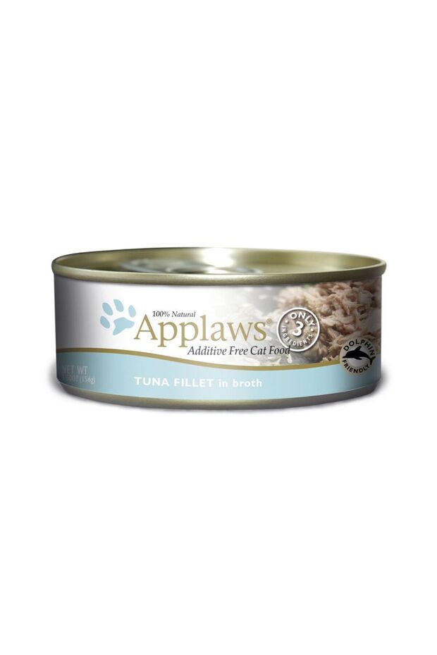 Tuna Fillet Canned Cat Food - 156g Pack Of 6