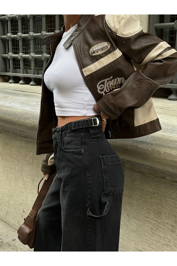 Trend Buckle Detail Palaska Pants Belt Detail Jeans Pants