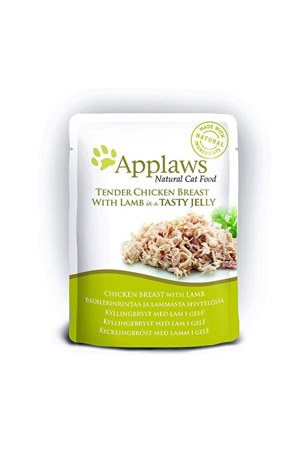 Chicken with Lamb in Jelly Cat Food Pouch - 70 g