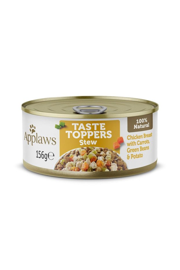 Taste Toppers Chicken Stew with Carrots Green Beans and Potato Canned Dog Food - 156 g