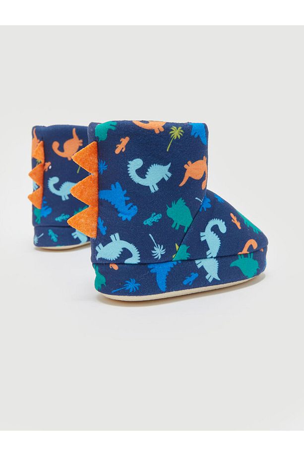 LCW STEPS Baskılı Erkek Bebek Ev Botu - 5