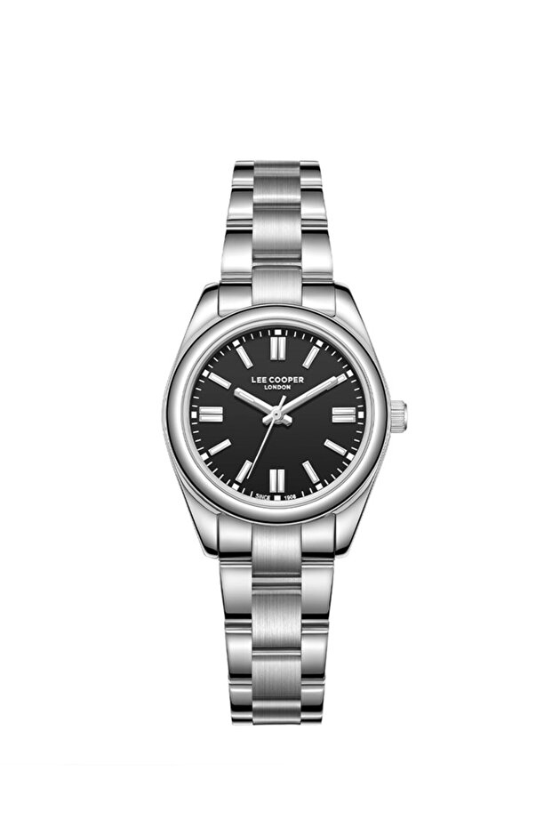 Lee Cooper Women's Watch, Analog Display and Metal Strap - LC07962.350, Silver