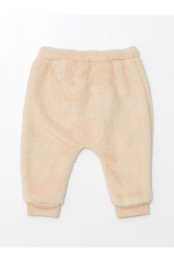 LCW baby Pelüş Erkek Bebek Hırka ve Pantolon 2'li Takım - 5