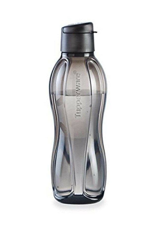 Eco 1 Liter - Black Easy Open Water Bottle with Lid Water Bottle Eco Friendly Water Bottle
