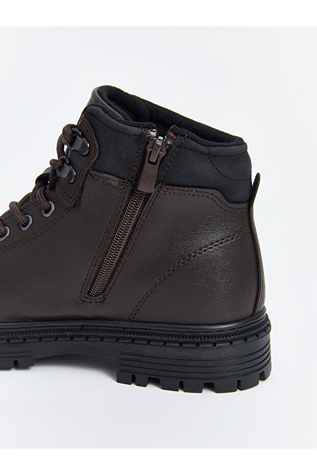 Lcw Bağcıklı Deri Görünümlü Erkek Bot - 4