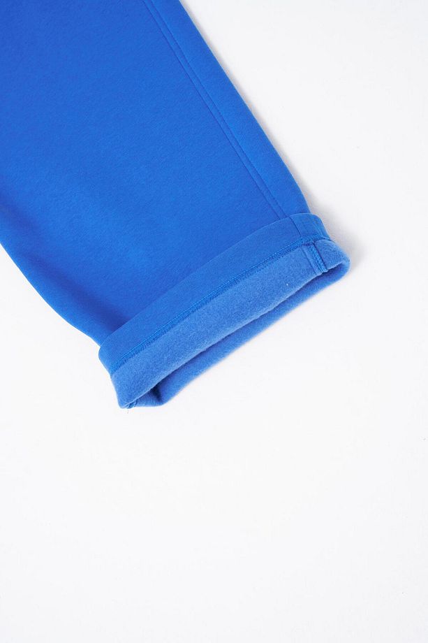 Erkek Baggy Oversize Saks Eşofman Altı - 8