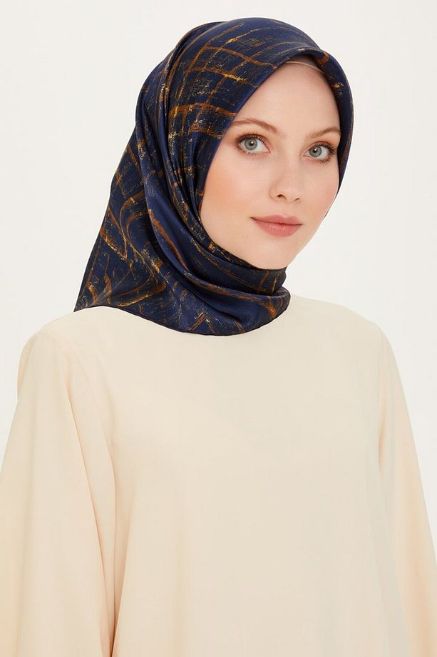İpek Twill Eşarp 9258D-03 - 1