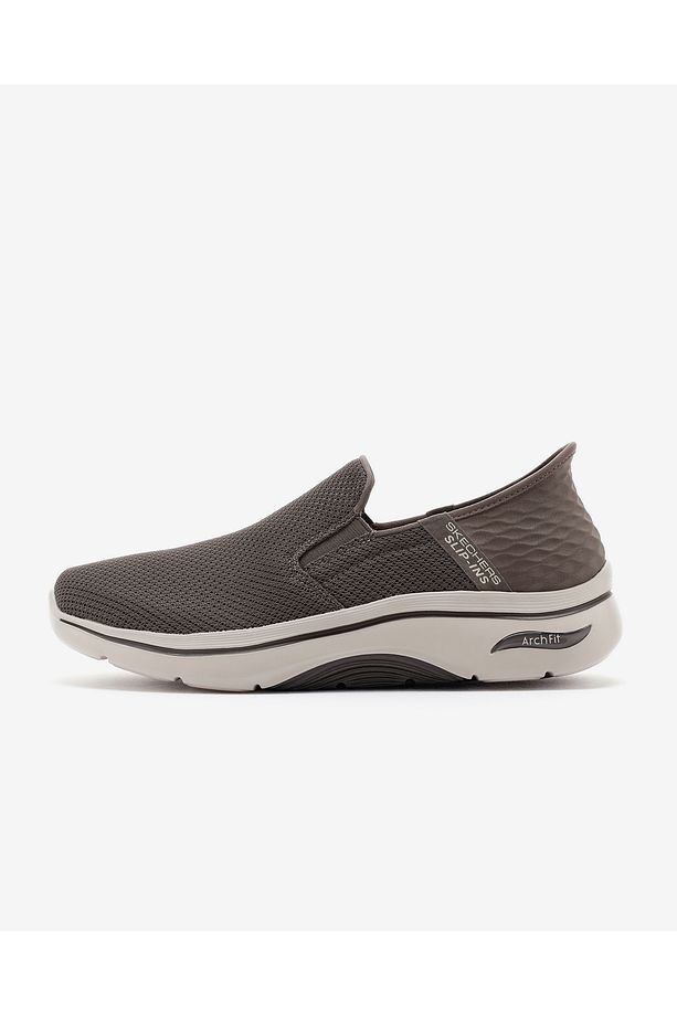 Slip-ins: Go Walk Af 2.0 - Hands Free 2 Erkek Bej Yürüyüş Ayakkabısı 216600 Tpe - 1