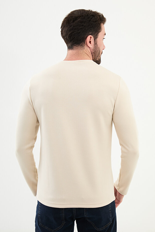 طاقم الرقبة بتمشيط القطن - 3