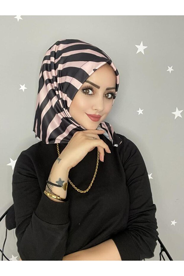 Şal eşarfă cu model - 1