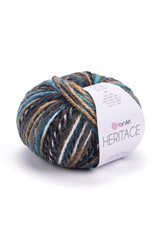 Herıtage - Ebruli El Örgü Ipi Ebruli-337 - 1