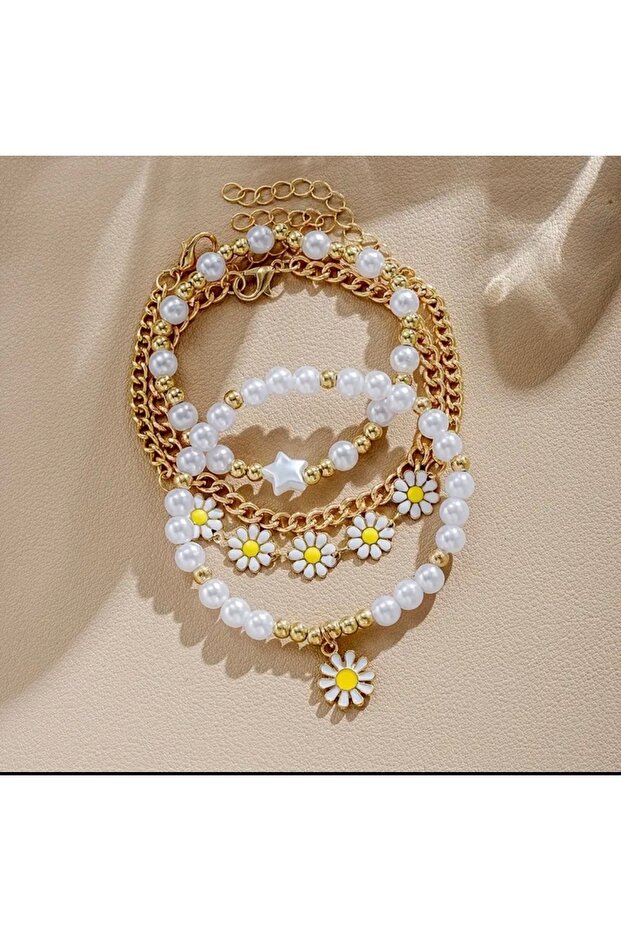 Papatya bileklik - 3