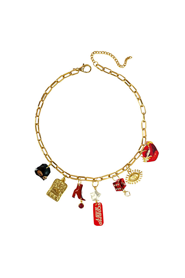 Akrep Burcu Charm Kolye - 1