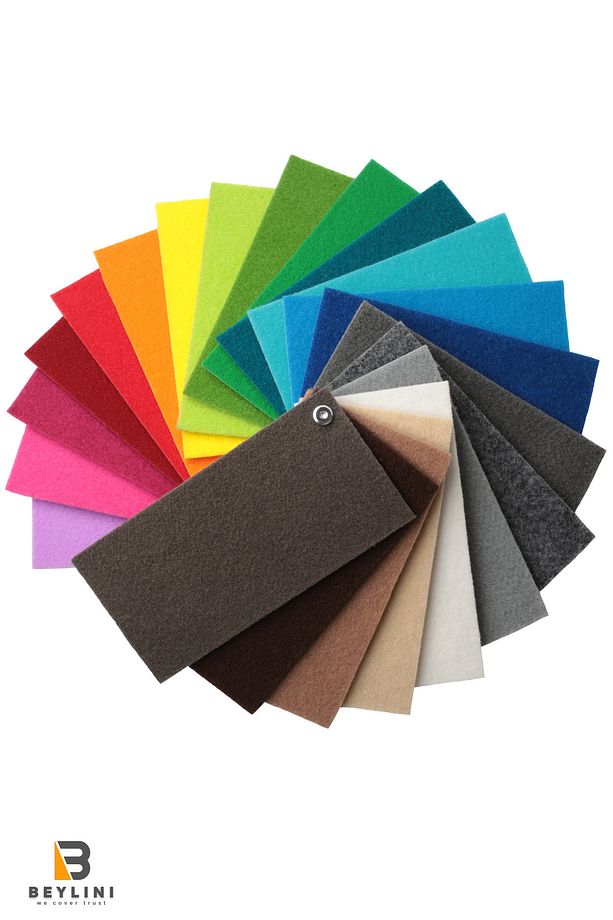 Halıfleks Zemin Yer Kaplama 3 mm Kalınlığında Rip Halı Duvardan Duvara Halıflex Organizasyon Davet - 7