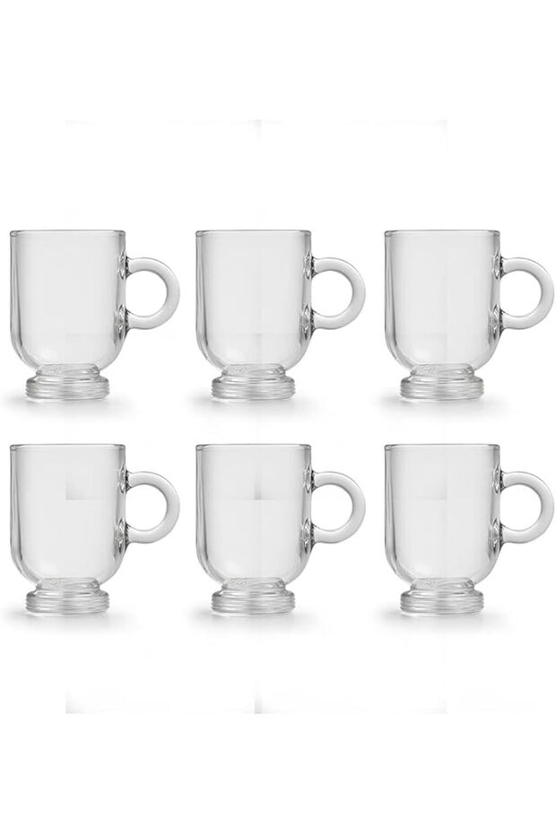 6PCS SENTIDO CAPPUCCINO MUG SET 220 ML