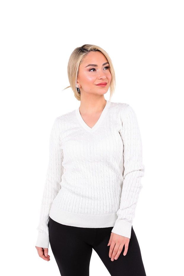 A.T.Y Xx-007 V-Neck Hair Knitting