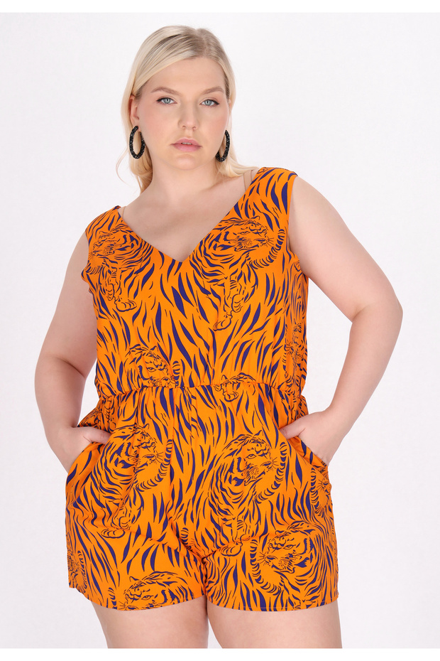 Plus Size Jumpsuit - 3