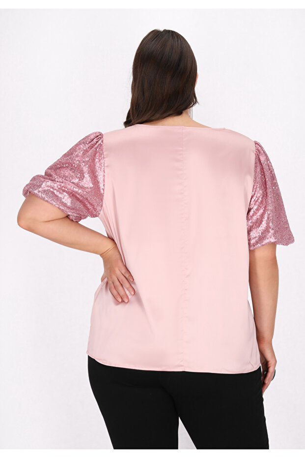 Büyük Beden Bluz - 4