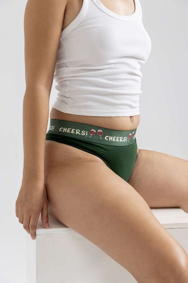 Couture 3'lü Yumuşak Pamuklu Kadın String Tanga Seti - Şık Ve Rahat Iç Giyim - 3