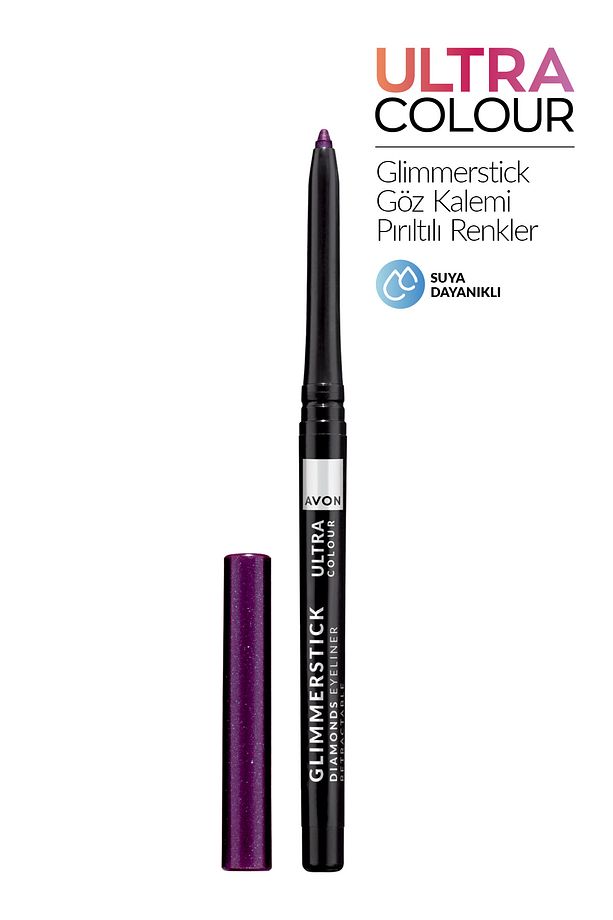 Glimmerstick Pırıltılı Renkler Asansörlü Göz Kalemi Sugar Plum - 1