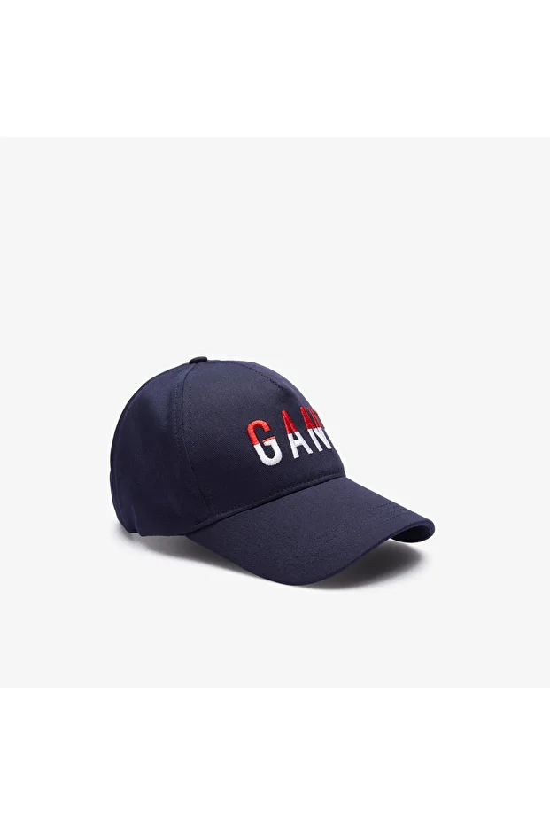 Unisex Lacivert Logolu Şapka - 1