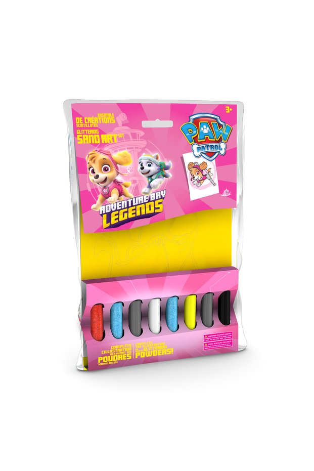 Paw Patrol (Spin Master-Pink) Sand Painting | Educational Art Activity Kit for Kids