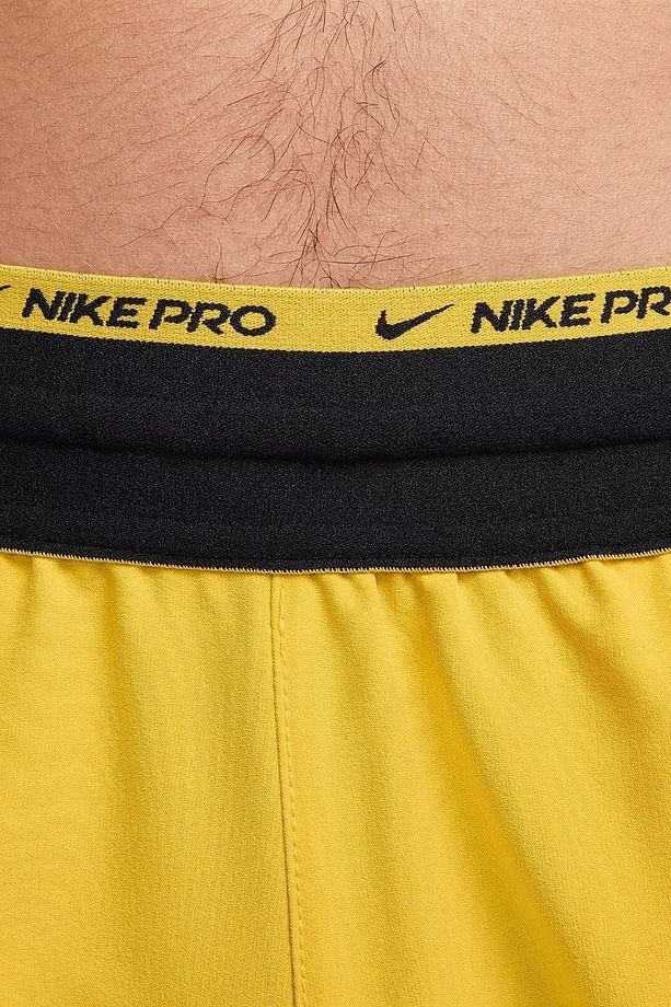 Pro Dri Fit Flex Rep 3.0 Unlined Training Erkek Şort Sarı - 8