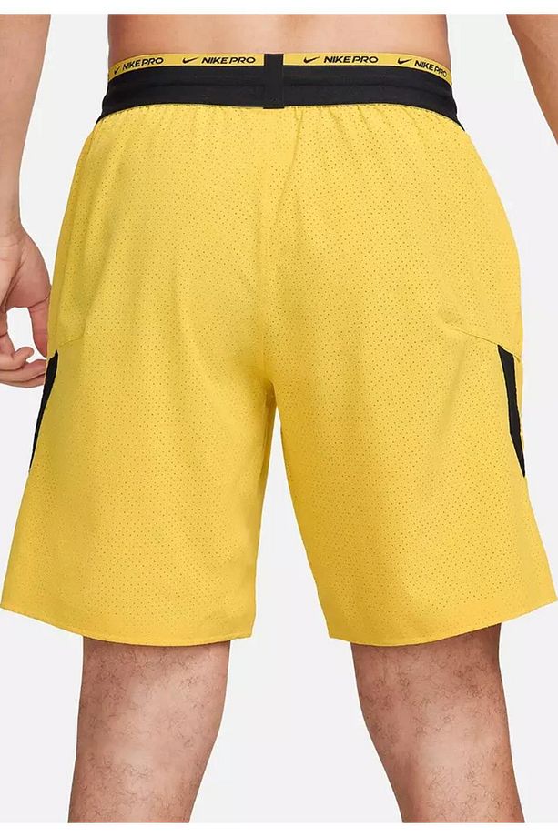 Pro Dri Fit Flex Rep 3.0 Unlined Training Erkek Şort Sarı - 3