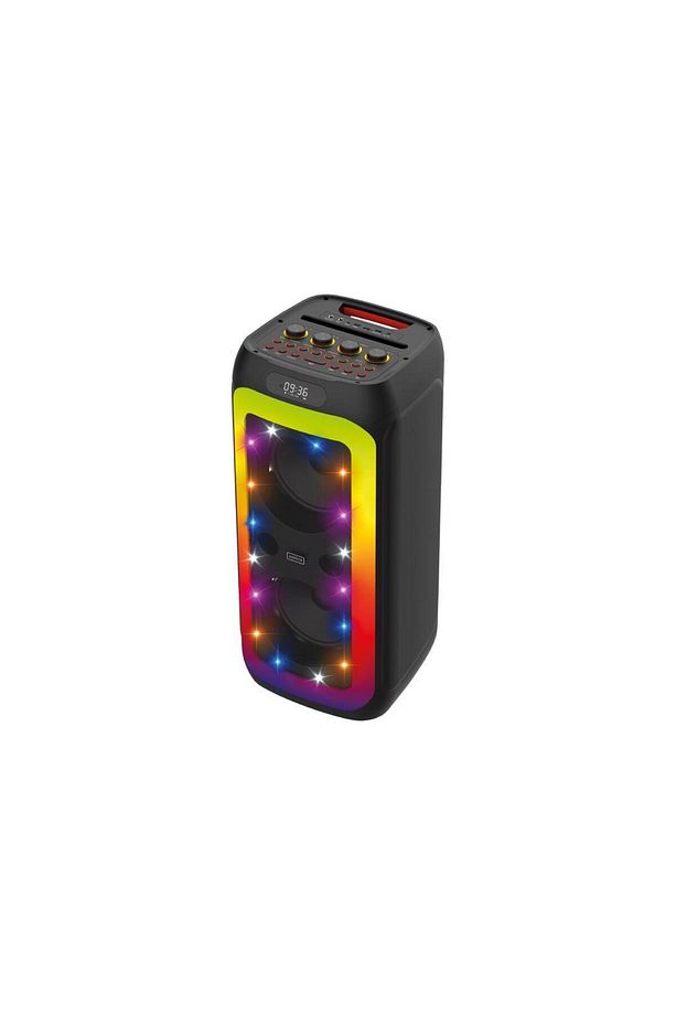 80w 6000 Mah Çift Mikrofonlu Ledli Bluetooth Hoparlör Bts-x700 - 2